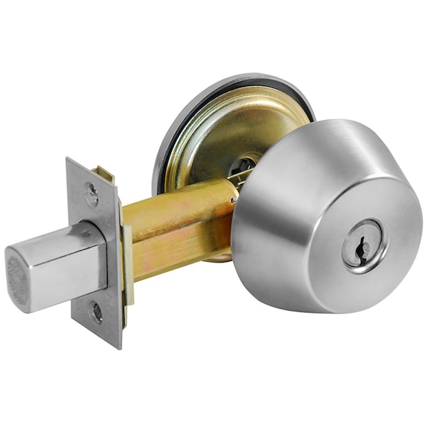 DL3000 Single Cylinder Deadbolt, LFIC Housing Less Core, US26D